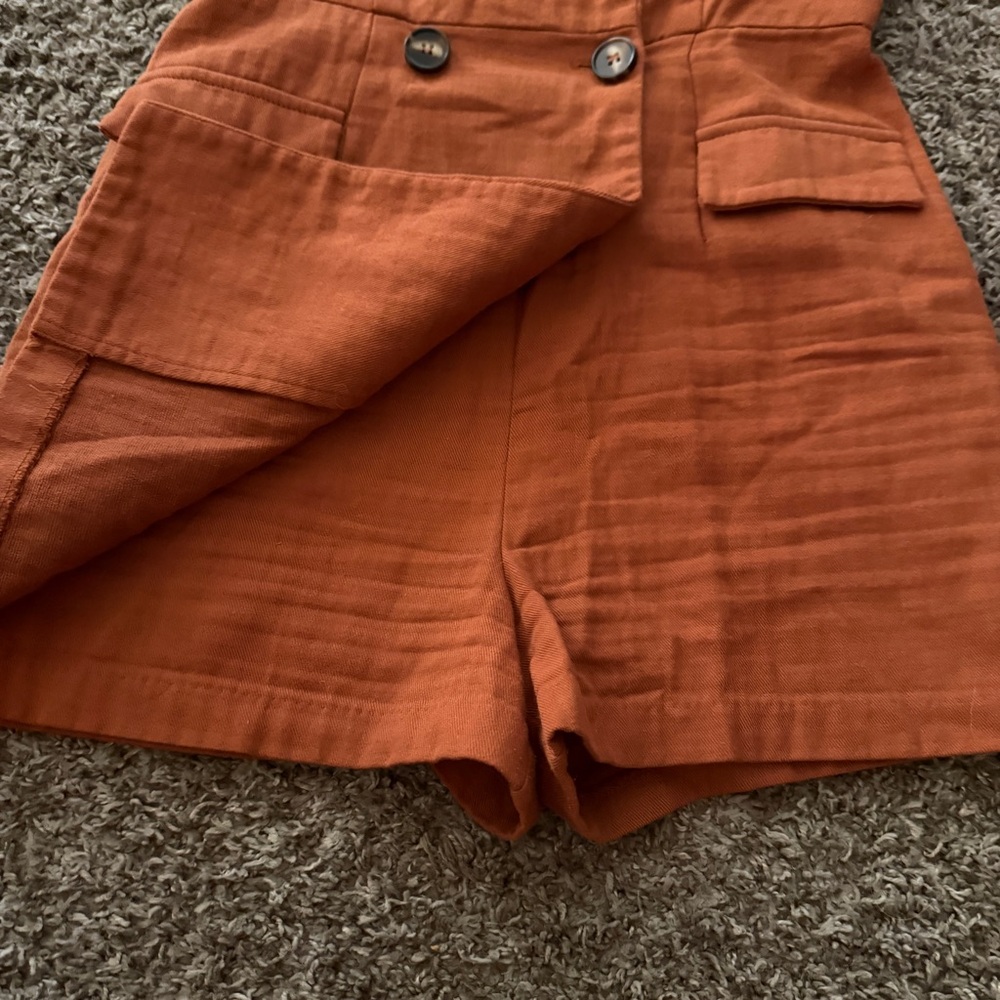 Steve Madden Terracotta Sleeveless Romper - Picture 4 of 6